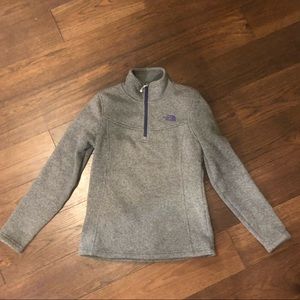North Face Medium Pull Over Heather Grey